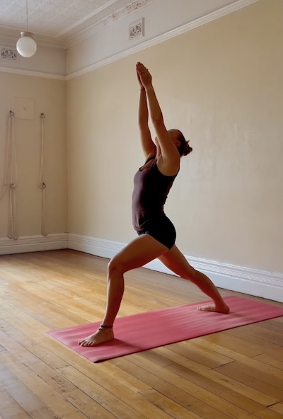 Yoga and Healing - Virabhadrasana I
