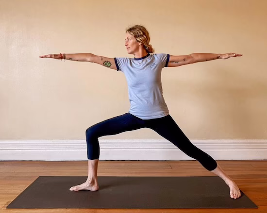Virabhadrasana - Angel Whitaker